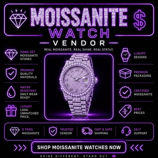 Moissanite Watch